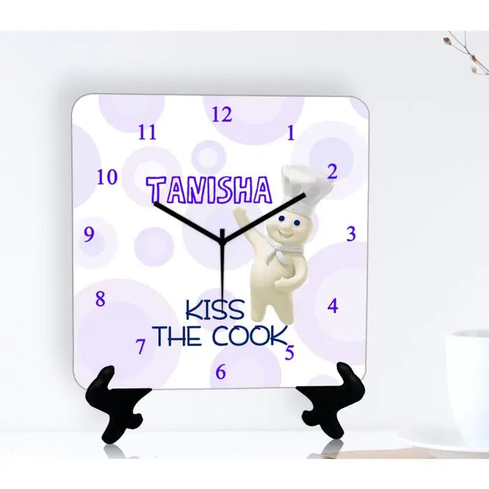Personalised Cook Clock