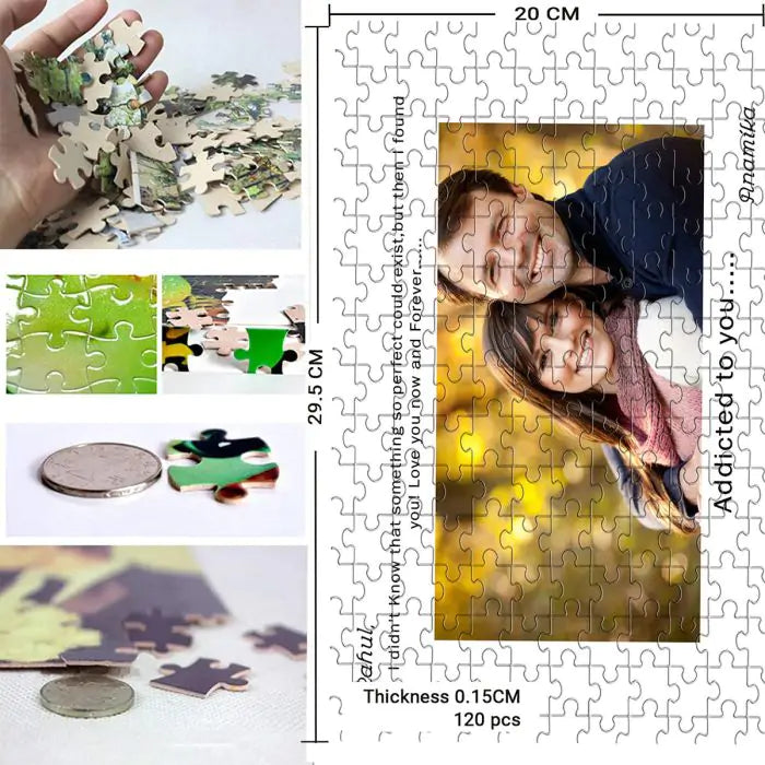 Personalised Addicted To You Puzzle-7