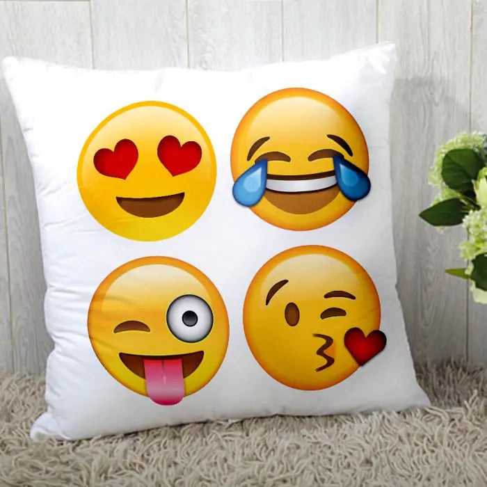 Order Four In One Emoji Cushion online at lowest prices in India