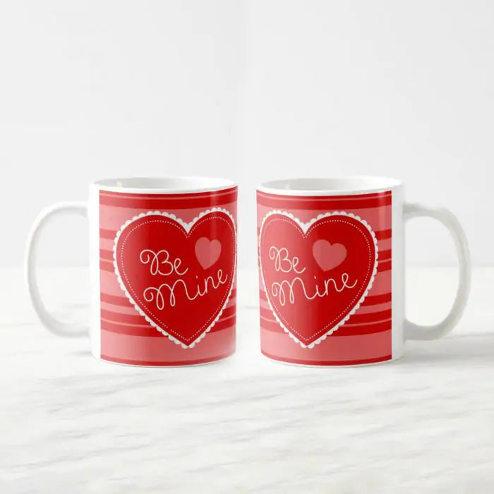 Be Mine Couple Coffee Mug Gift for Valentine's Day-7