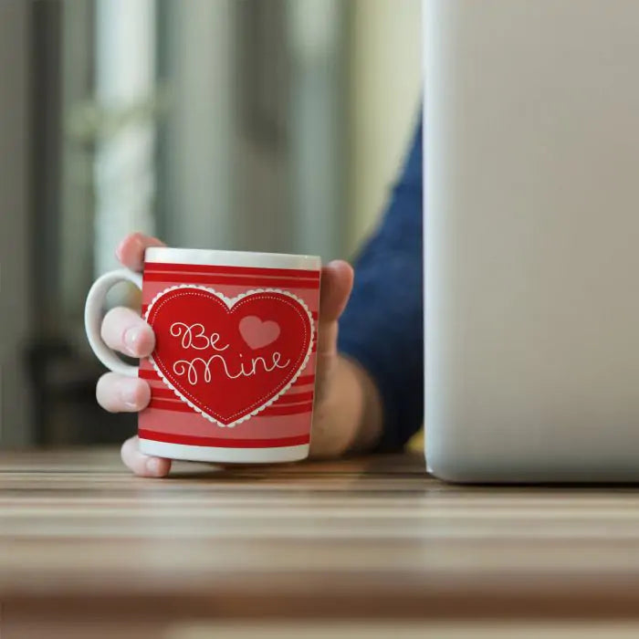Be Mine Couple Coffee Mug Gift for Valentine's Day-6