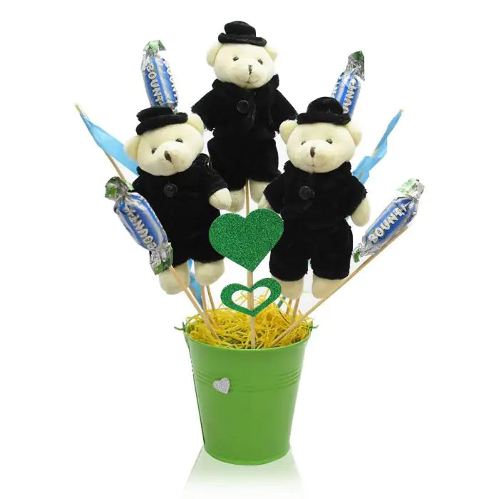 Mr Teddy 7 Chocolate Bouquet