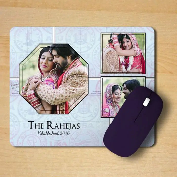 Personalised Family Pride Mouse Pad