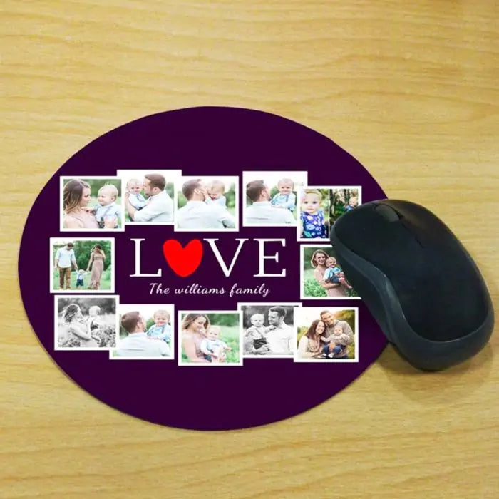 Personalised Photo Obsession Mouse Pad