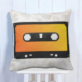 Quirky Tape Retro  Cushion