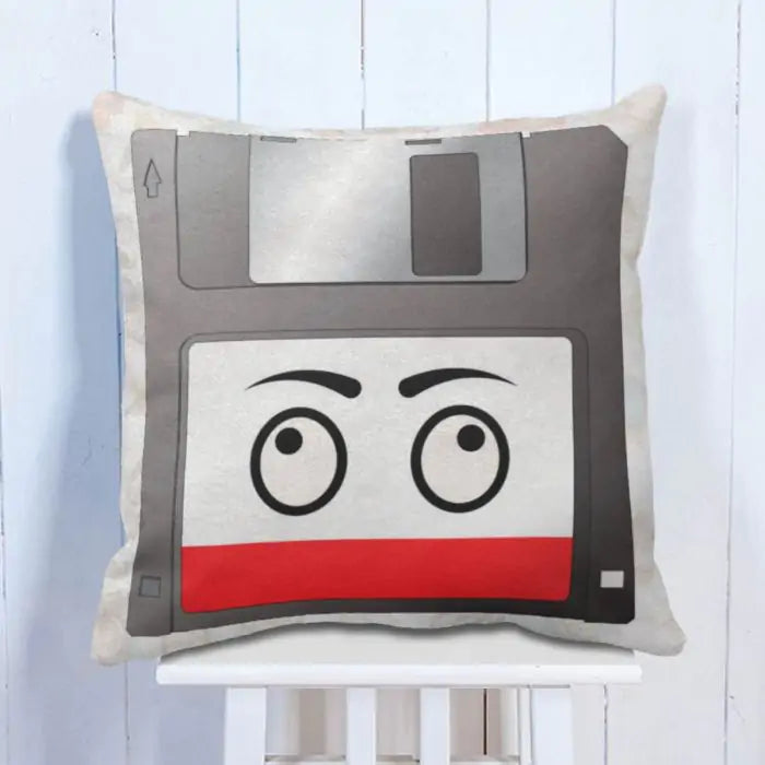 Old Floppy Disk Cushion