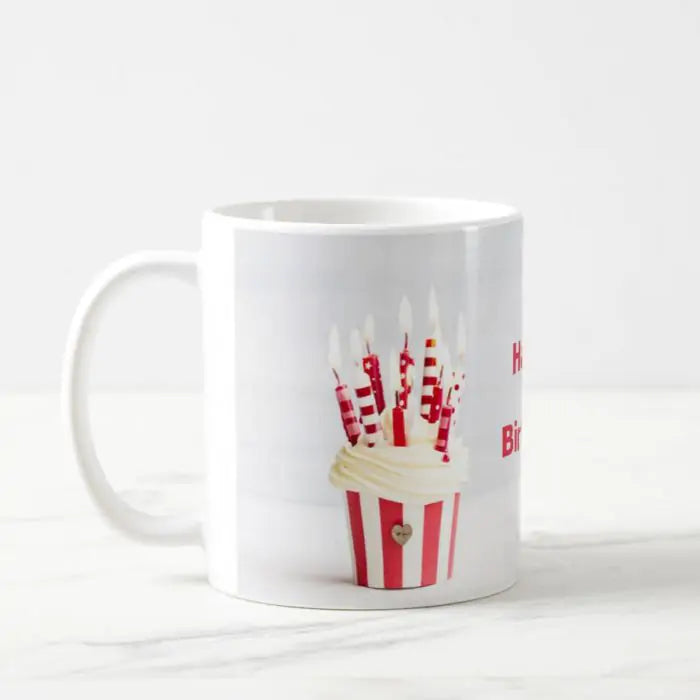 Happy Birthday Cupcake Mug