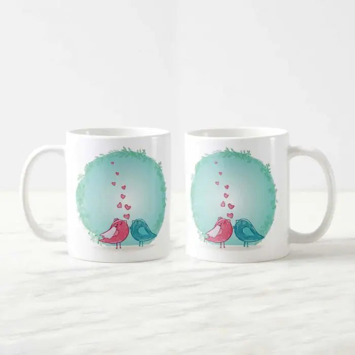 Love Birds Ceramic Mug-5