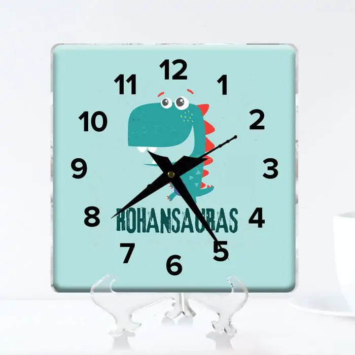 Personalised Namesaurus Clock