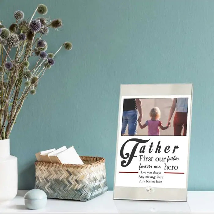 Personalised Glass Keepsake - My Father-2