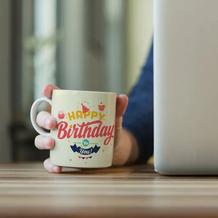 Happy Birthday To You Ceramic Mug-5