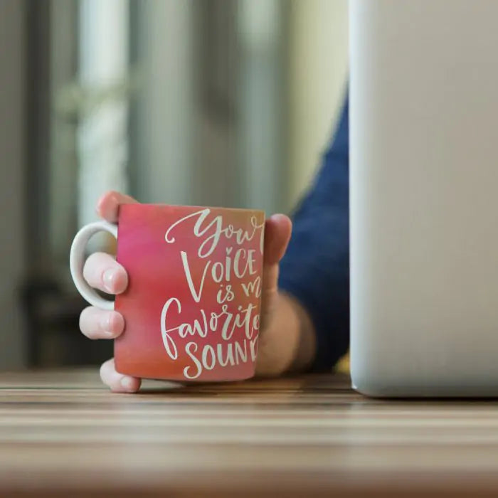 My Favourite Sound Ceramic Mug-2