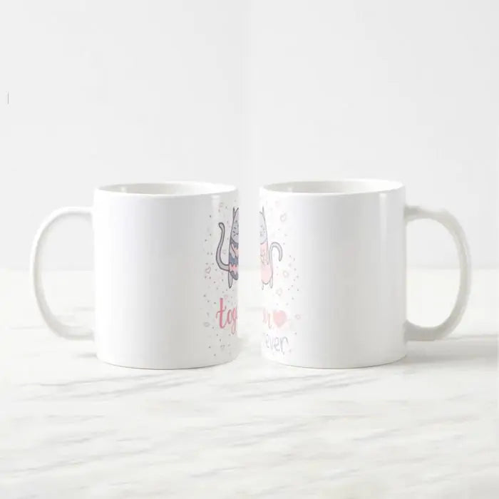 Together Forever Mine Ceramic Coffee Mug Gift for Valentine's Day-6