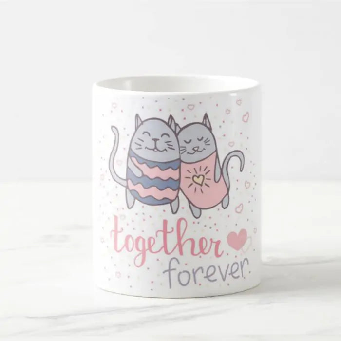 Together Forever Mine Ceramic Coffee Mug Gift for Valentine's Day-9