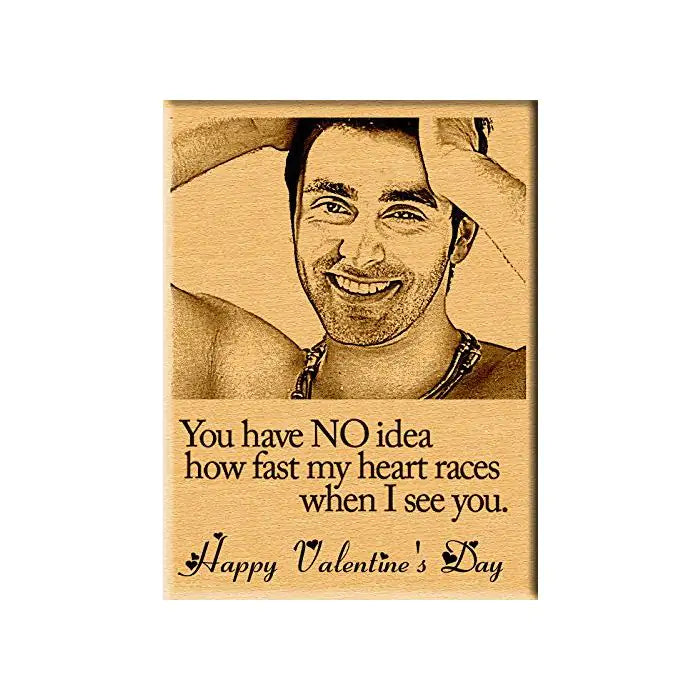 When I See You Valentine Wooden Plaque-1