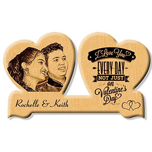 Valentine’s Day Special Personalized Engraved Plaque Love Gifts for Girlfriend