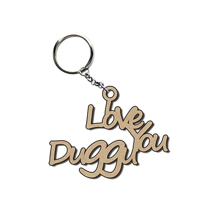 Personalized Wooden Keychain-1