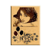 Customized Wooden Engraved Photo Frame Birthday Gift