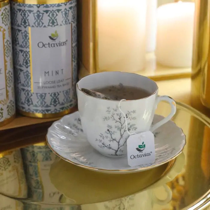 Octavius Gourmet Tea Collection| Tealightful Infusions Range - 3 Tins Packed In An Exclusive Gift box-4