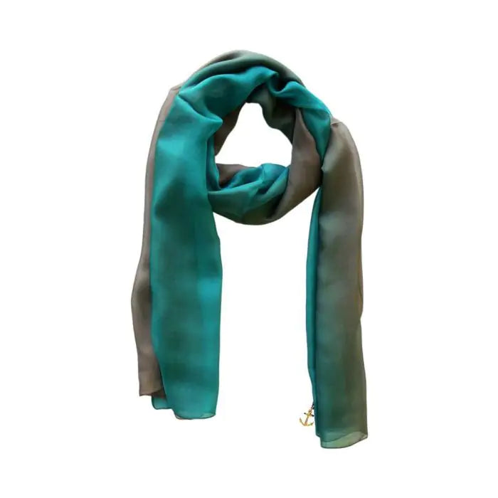 Dual Tone Chiffon Scarf