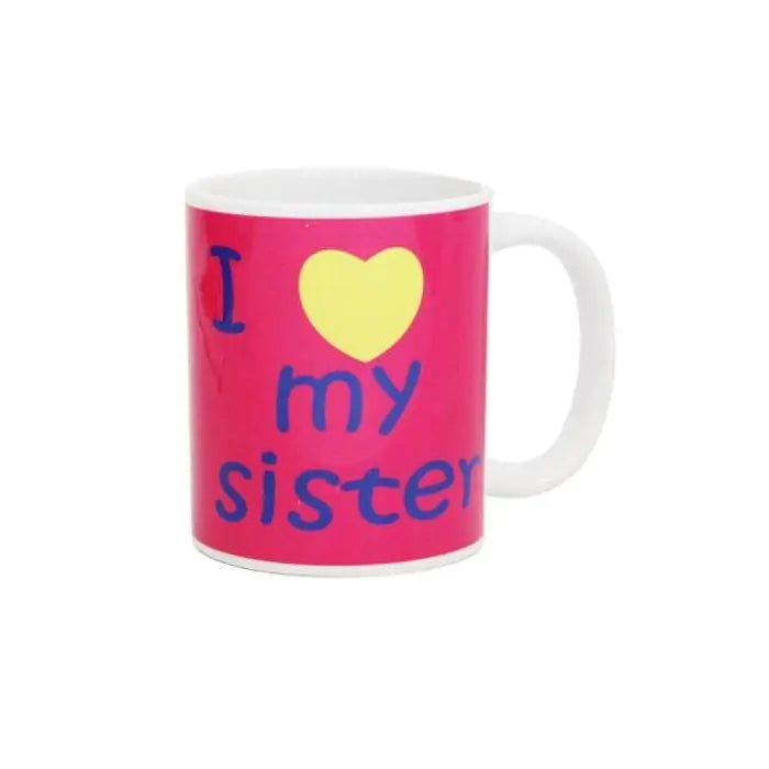 I Love My Sister Mug