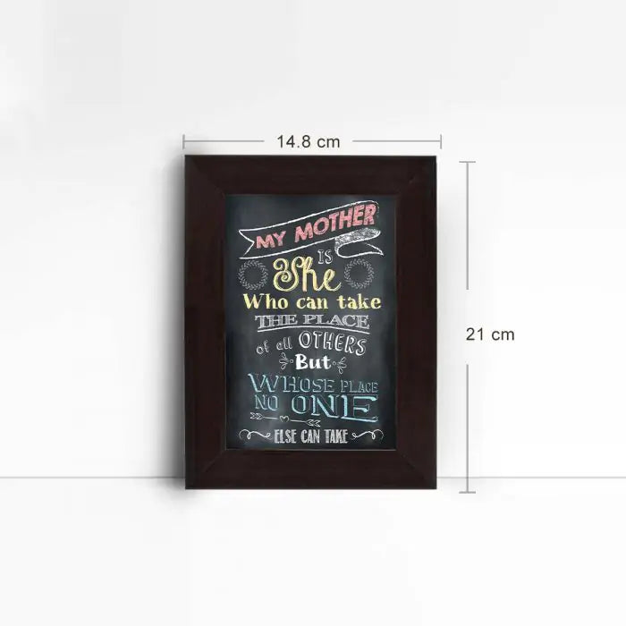 My Mother Poster Frame Gift For Mother's Day 5