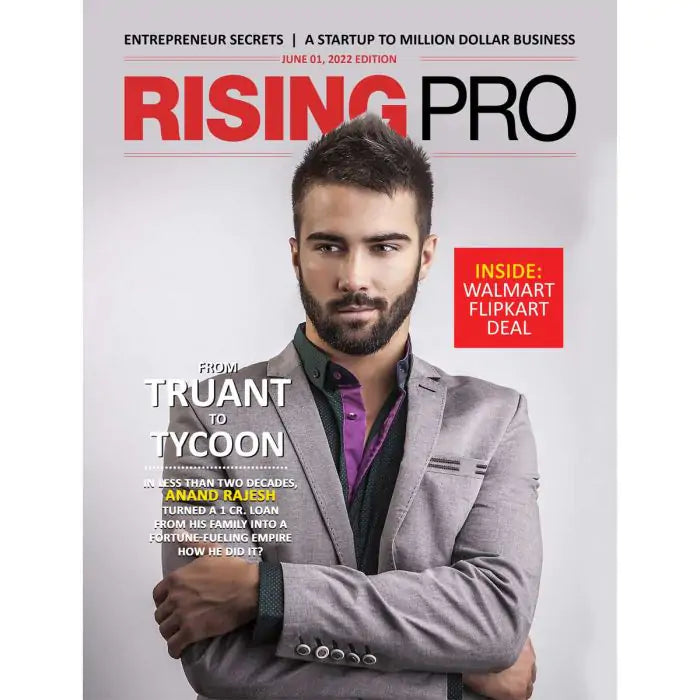 Rising Pro Personalised Magazine Cover