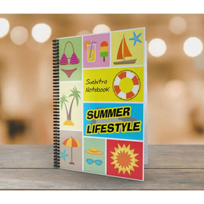 Summer Lifestyle Personalised Notebook