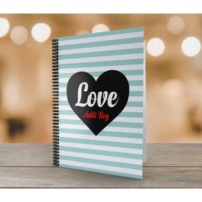 Love Personalised Notebook