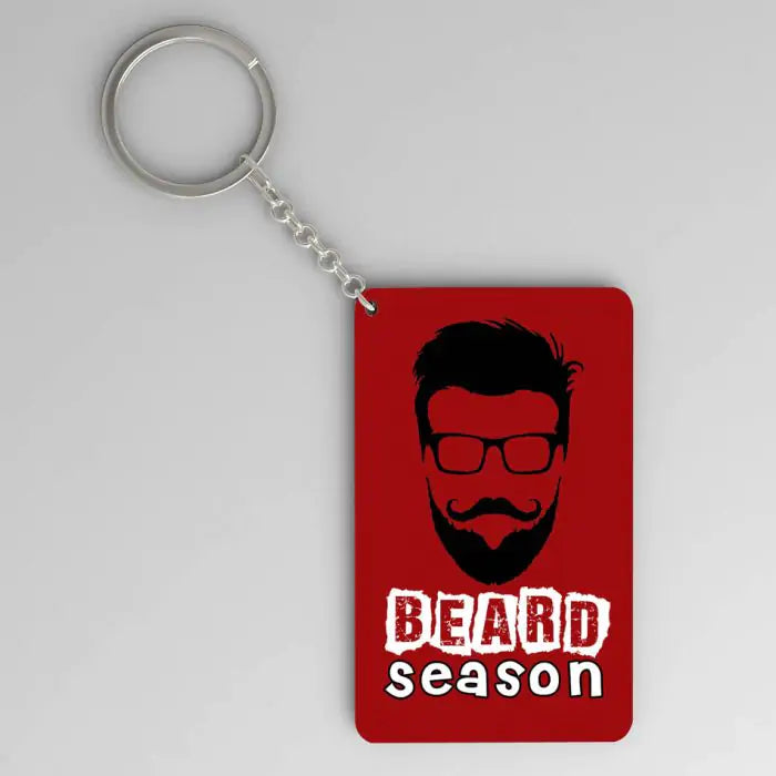 Beard Season  Keychain