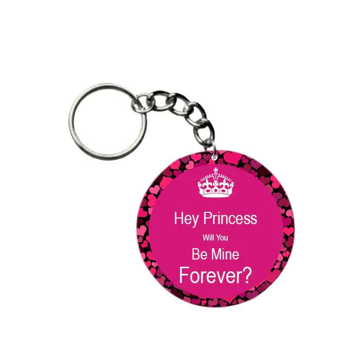 Magnetic Keychain for Couples | My Couple Goal Pink