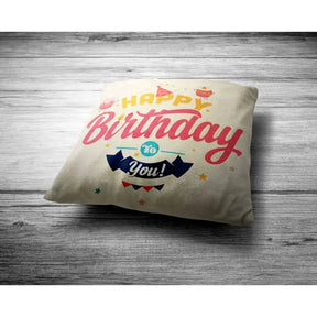 Birthday Wish Printed  Cushion