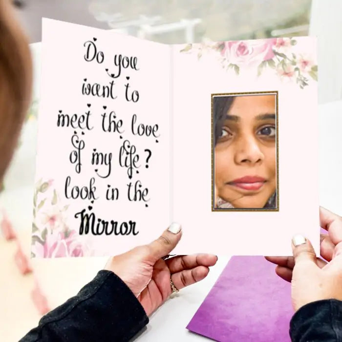 Chand Sa Mukhda - Mirror Card-1