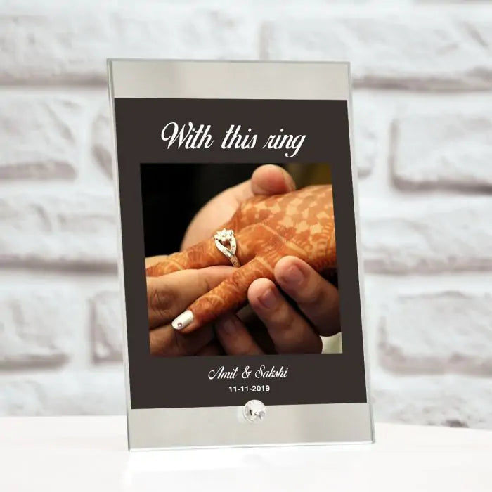 Personalised With This Ring Glasss Frame-3