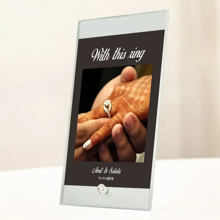 Personalised With This Ring Glasss Frame-4