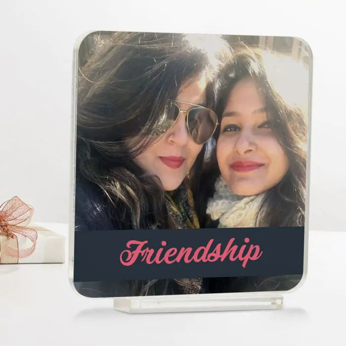 Friends Forever Personalised Acrylic Plaque-1