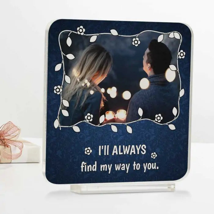 Personalised I Will Always Acrylic Plaque-1