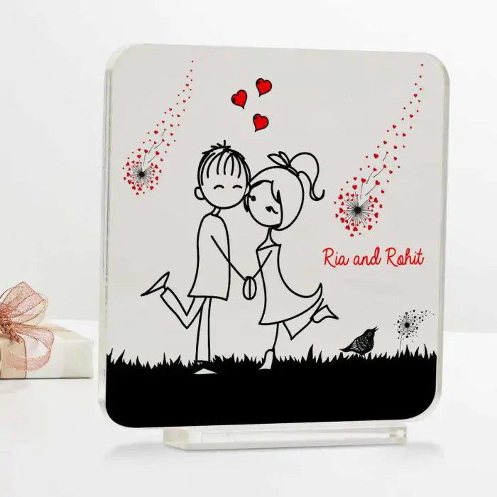 Personalised Together Forever Acrylic Plaque-1