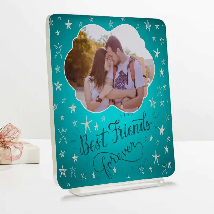 Personalised Best Friend Forever Acrylic Plaque