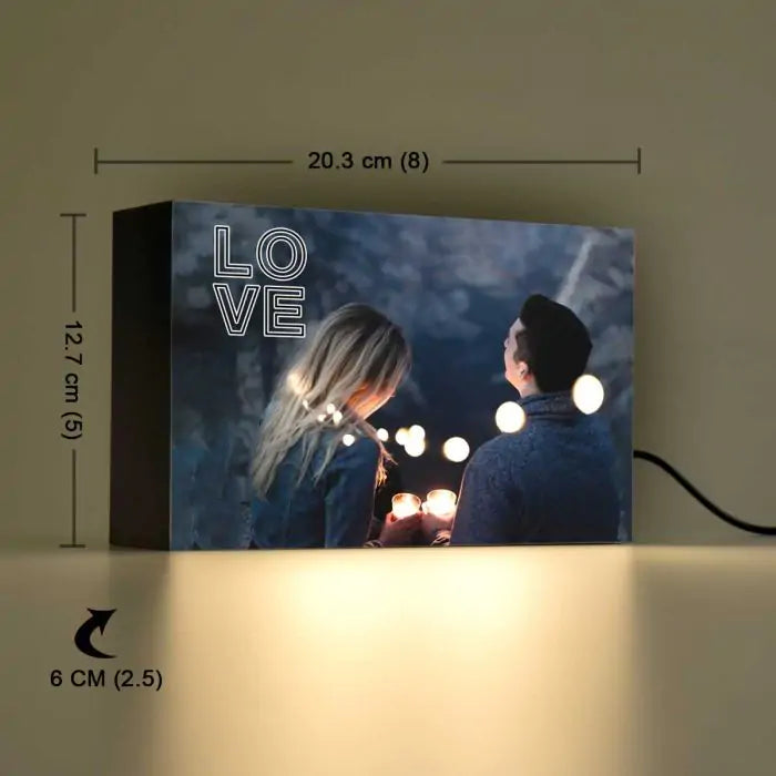 You Light Me Up Personalised Lamp-2