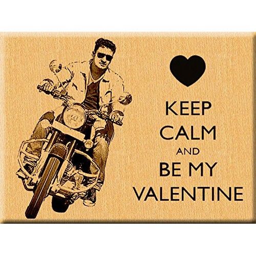 Personalized Wooden Engraved Best Valentine Gift for Boyfriend