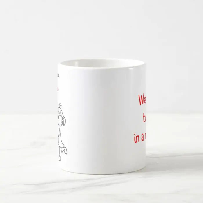 We Are Two In A Million Ceramic Coffee Mug Gift for Valentine's Day-4