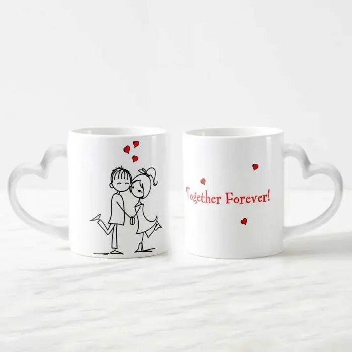 Together Forever Ceramic Coffee Mug Gift for Valentine's Day-1