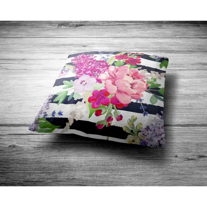 Floral Bunch Cushion Gift For Couple 2