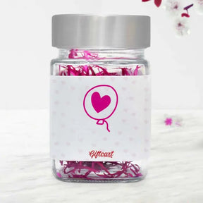 Personalised Full Of Love Jar Gift
