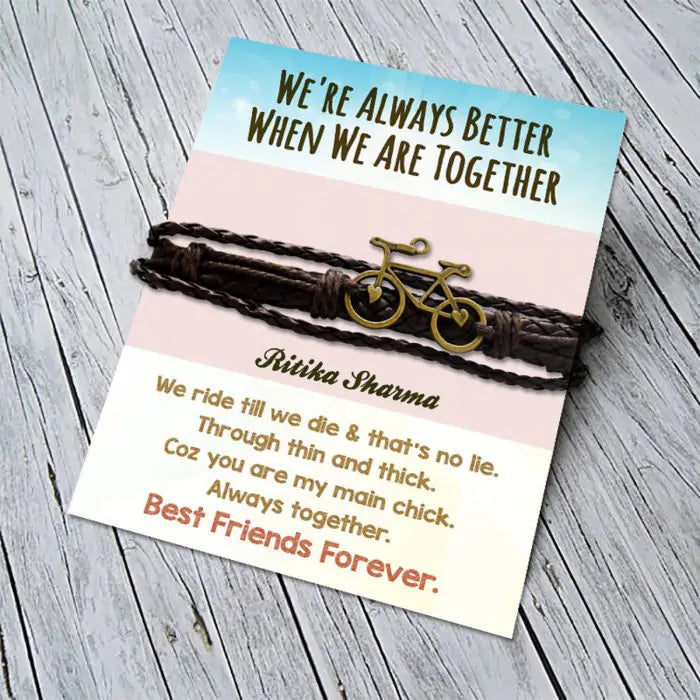 Vintage Nautical Better When Together Bracelet-2