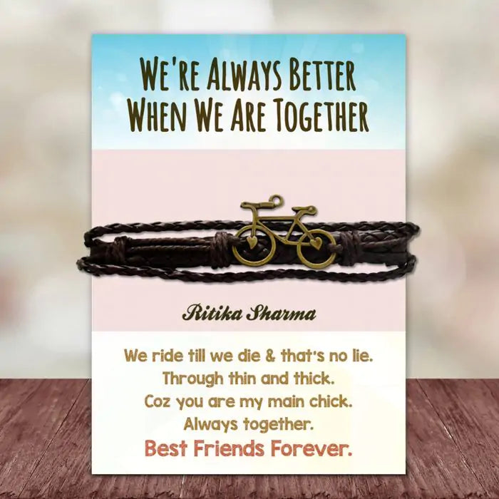 Vintage Nautical Better When Together Bracelet-3