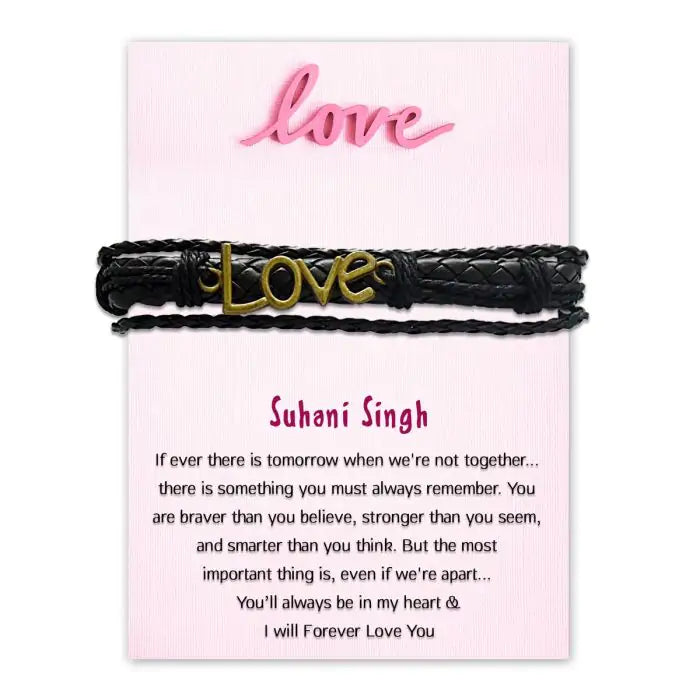 Vintage Nautical Forever Love Bracelet-1