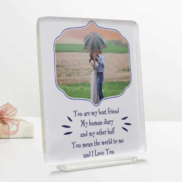 My Best Friend Personalised Friendship Keepsake