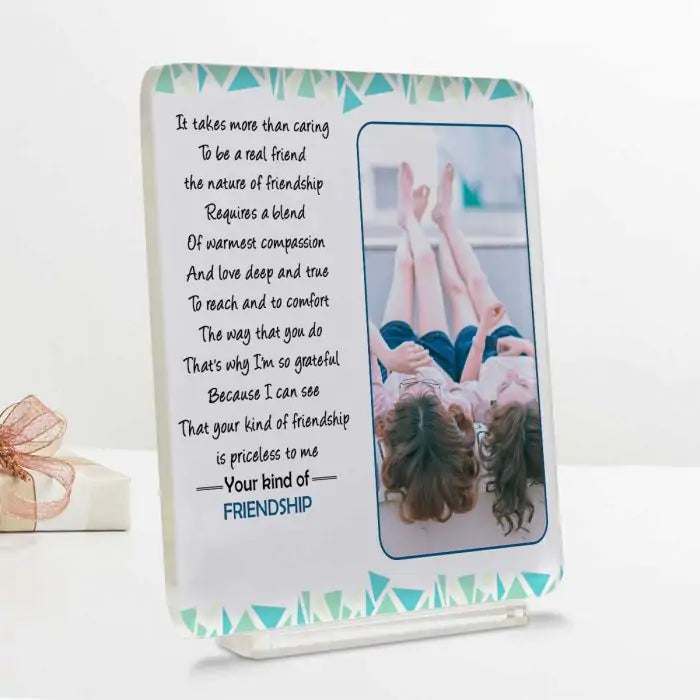 Real Friend Personalised Friendship Keepsake